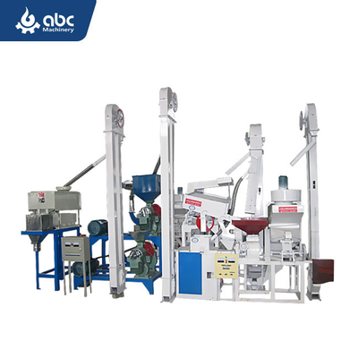 Easy Operation Supplier Polisher Rice Huller Machine For Husk Peeling Full Automatic Mini Price Rice Mill Plant